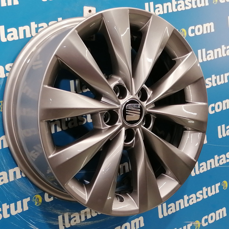 JUEGO DE LLANTAS ORIGINALES SEAT EN 16"
