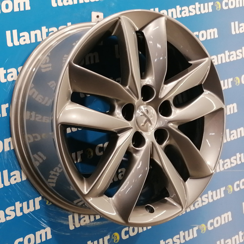 CONJUNTO DE JANTES ORIGINAIS PEUGEOT DE 17"