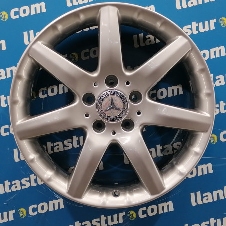 JUEGO DE LLANTAS ORIGINALES MERDECES EN 17"