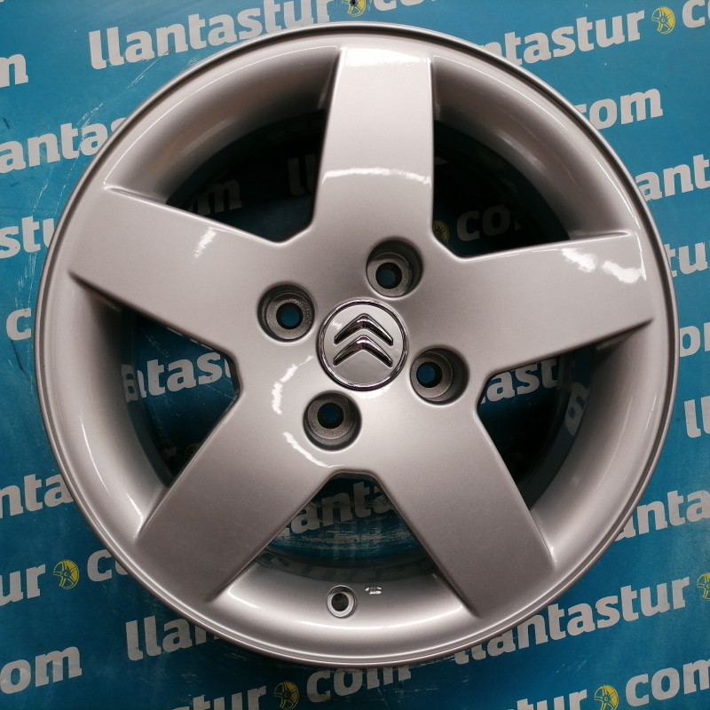 CONJUNTO DE JANTES ORIGINAIS PEUGEOT/CITROËN DE 15"