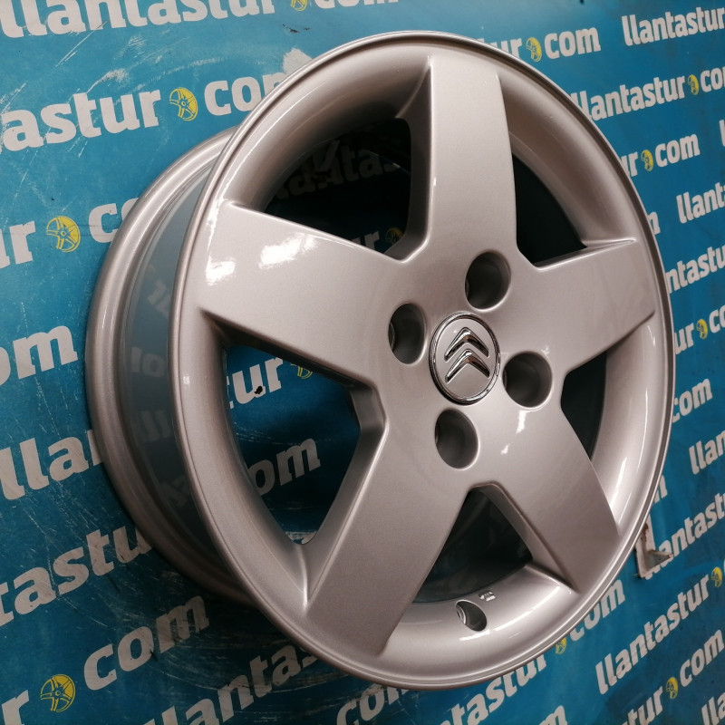 CONJUNTO DE JANTES ORIGINAIS PEUGEOT/CITROËN DE 15"