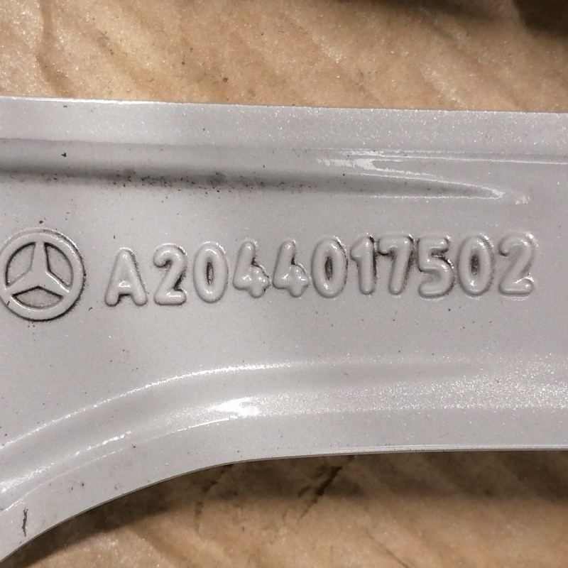 JUEGO DE LLANTAS ORIGINALES MERCEDES EN 17"