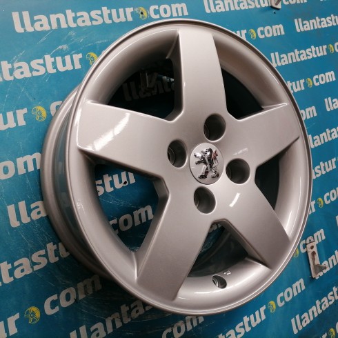 JUEGO DE LLANTAS ORIGINALES PEUGEOT/CITROEN EN 15"