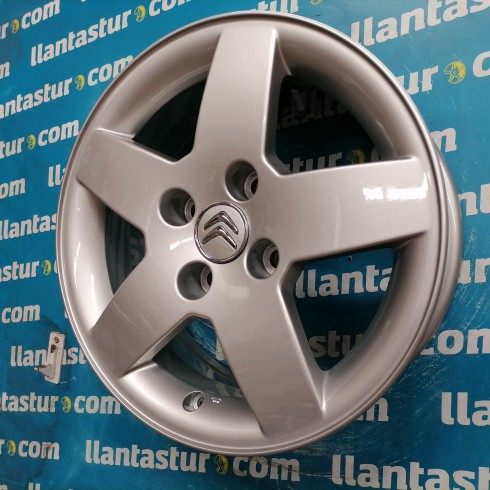 JUEGO DE LLANTAS ORIGINALES PEUGEOT/CITROEN EN 15"