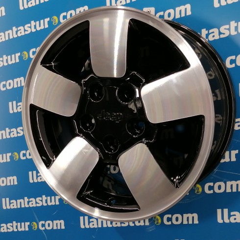 JUEGO DE LLANTAS ORIGINALES JEEP EN 17"