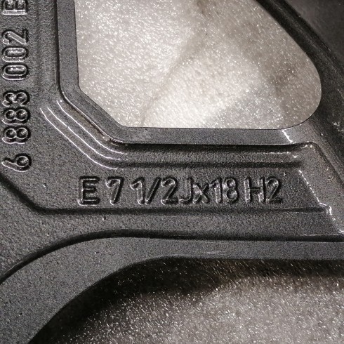 JUEGO DE LLANTAS ORIGINALES BMW EN 18" STYLE 579