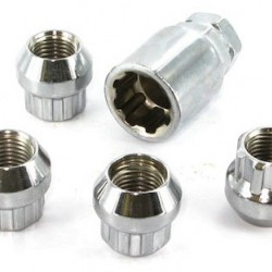 JUEGO DE TUERCAS ANTIRROBO ASIENTO CONICO