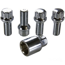 JUEGO DE TORNILLOS ANTIRROBO ASIENTO CONICO