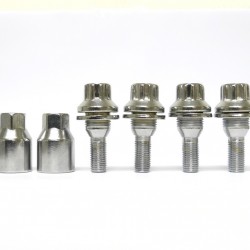 JUEGO DE TORNILLOS ANTIRROBO ASIENTO PLANO