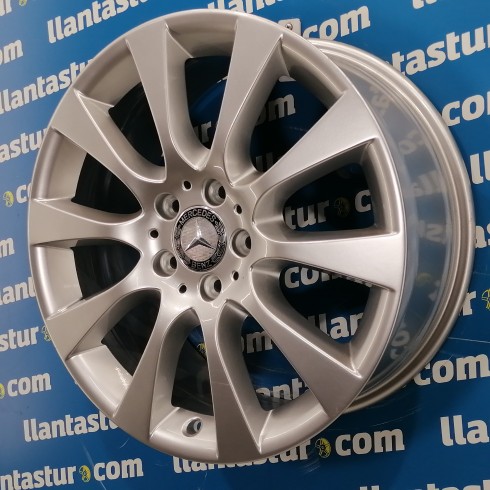 JUEGO DE LLANTAS ORIGINALES MERCEDES EN 18"