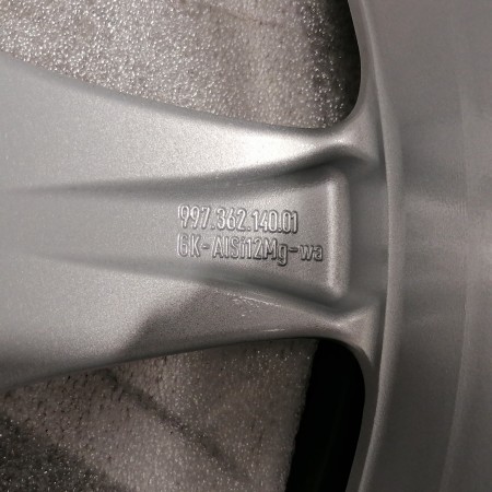 JUEGO DE LLANTAS ORIGINALES PORSCHE 997 EN 18"