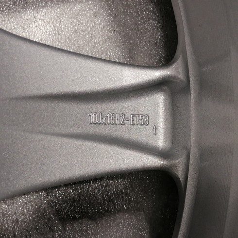 JUEGO DE LLANTAS ORIGINALES PORSCHE 997 EN 18"