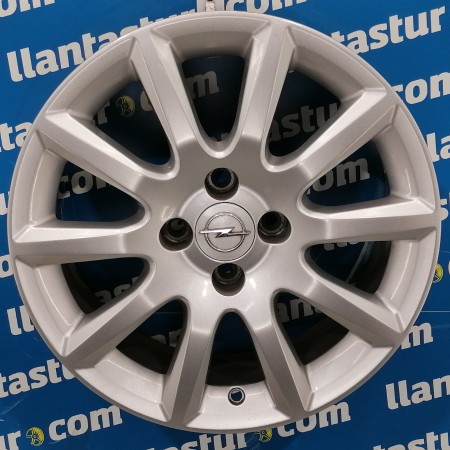 JUEGO DE LLANTAS ORIGINALES OPEL EN 16"