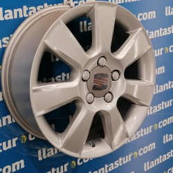 JUEGO DE LLANTAS ORIGINALES SEAT EN 16" 2