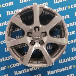 JUEGO DE LLANTAS ORIGINALES AUDI EN 17"