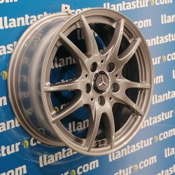 JUEGO DE LLANTAS ORIGINALES MERCEDES EN 16" 2