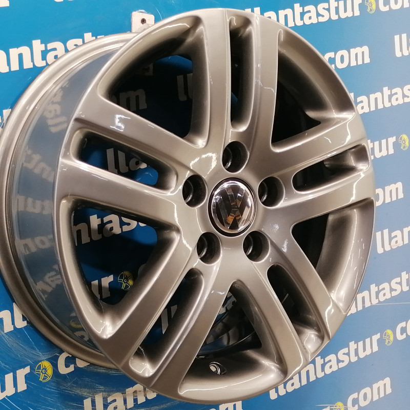 JUEGO DE LLANTAS ORIGINALES VOLKSWAGEN EN 16"