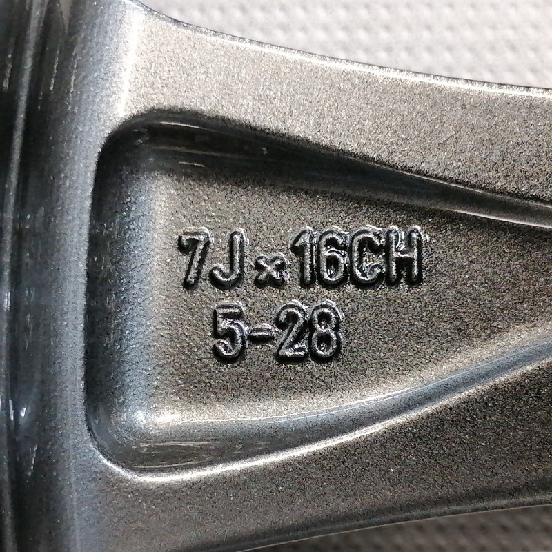 CONJUNTO DE JANTES ORIGINAIS CITROËN DE 16"