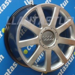 JUEGO DE LLANTAS ORIGINALES AUDI EN 17" 2