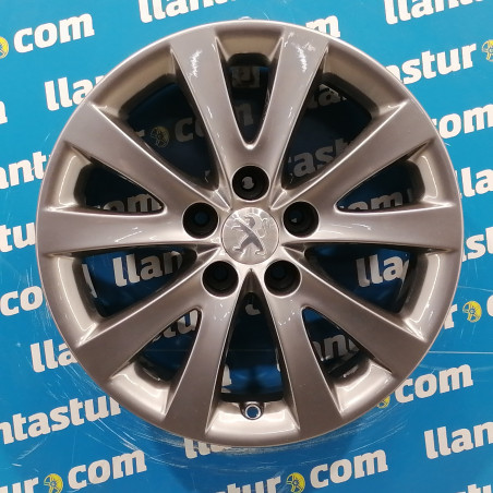 CONJUNTO DE JANTES ORIGINAIS PEUGEOT DE 16"
