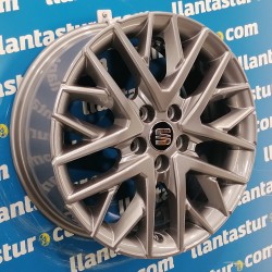 JUEGO DE LLANTAS ORIGINALES SEAT EN 16" 2