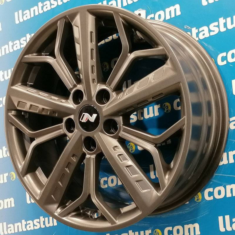 CONJUNTO DE JANTES ORIGINAIS HYUNDAI DE 18"