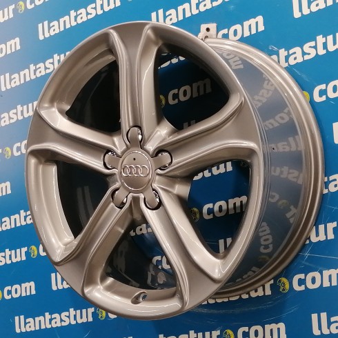 JUEGO DE LLANTAS ORIGINALES AUDI EN 17"