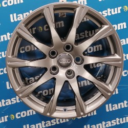 JUEGO DE LLANTAS ORIGINALES AUDI EN 17"