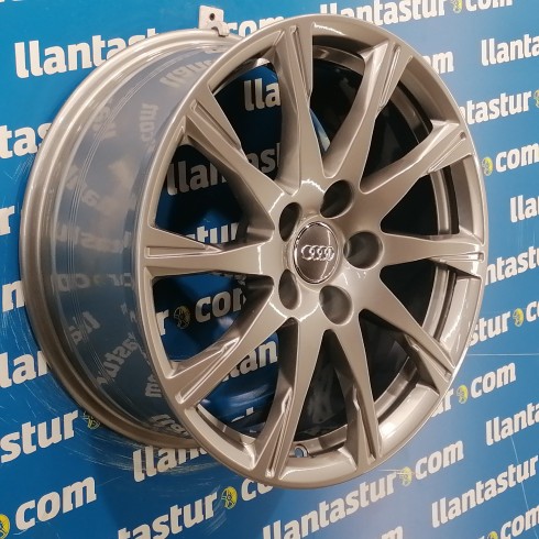 JUEGO DE LLANTAS ORIGINALES AUDI EN 17"