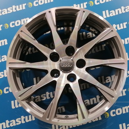 JUEGO DE LLANTAS ORIGINALES AUDI EN 17"