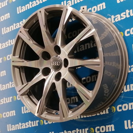 JUEGO DE LLANTAS ORIGINALES AUDI EN 17"