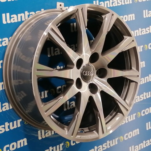 JUEGO DE LLANTAS ORIGINALES AUDI EN 17"