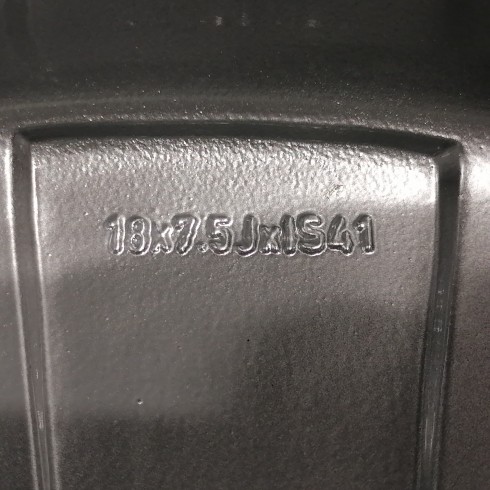 JUEGO DE LLANTAS ORIGINALES OPEL EN 18"