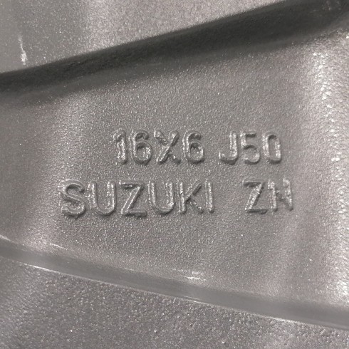 JUEGO DE LLANTAS ORIGINALES SUZUKI EN 16"