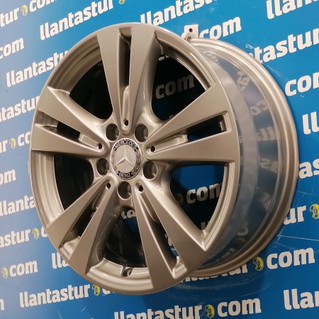 JUEGO DE LLANTAS ORIGINALES MERCEDES EN 17"