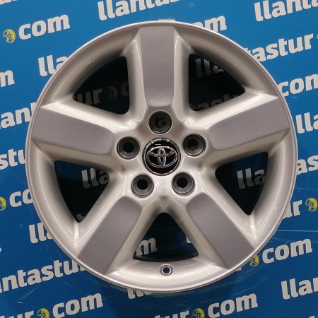 JUEGO DE LLANTAS ORIGINALES TOYOTA EN 16"