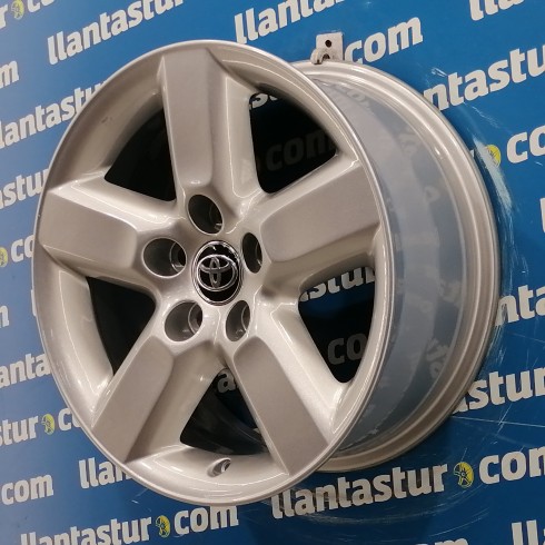 JUEGO DE LLANTAS ORIGINALES TOYOTA EN 16"