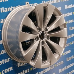 JUEGO DE LLANTAS ORIGINALES VOLKSWAGEN EN 17" 2