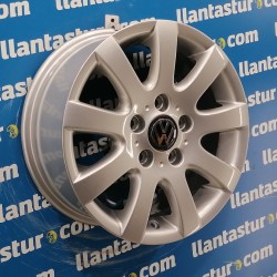 JUEGO DE LLANTAS ORIGINALES VOLKSWAGEN EN 15" 2