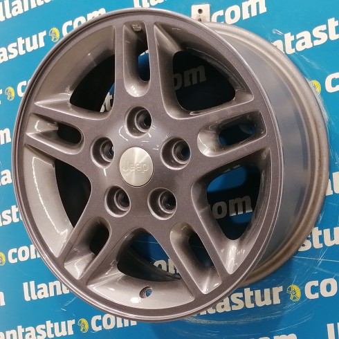JUEGO DE LLANTAS ORIGINALES JEEP EN 16"