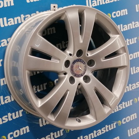 JUEGO DE LLANTAS ORIGINALES MERDECES EN 17"