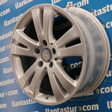 JUEGO DE LLANTAS ORIGINALES MERDECES EN 17"