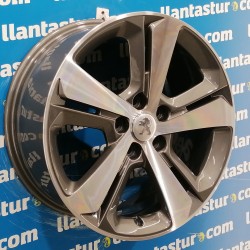 JUEGO DE LLANTAS ORIGINALES PEUGEOT EN 17" 2