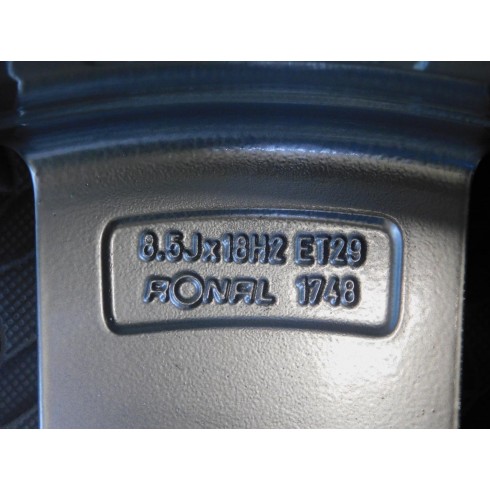 LLANTA SUELTA ORIGINAL AUDI EN 18" 8T0601025M