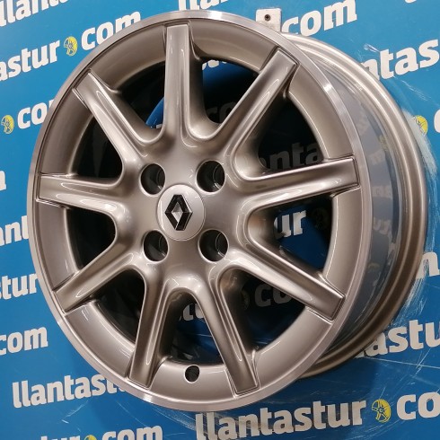 JUEGO DE LLANTAS ORIGINALES RENAULT EN 15"