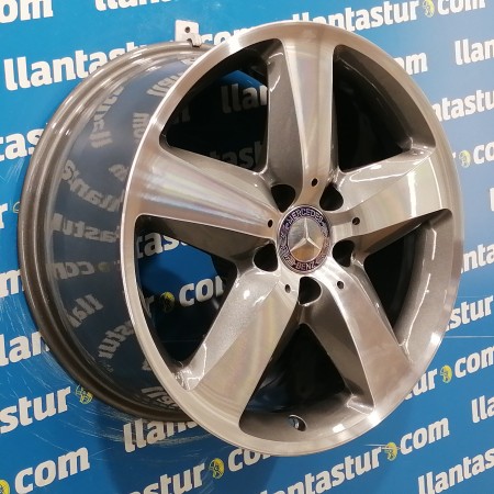 JUEGO DE LLANTAS ORIGINALES MERCEDES EN 17"