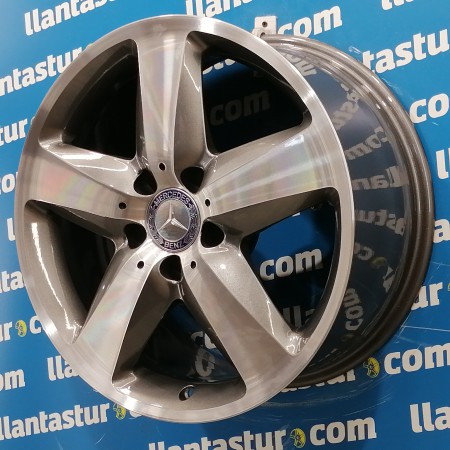 JUEGO DE LLANTAS ORIGINALES MERCEDES EN 17"