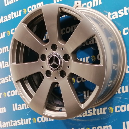 JUEGO DE LLANTAS ORIGINALES MERDECES EN 16"