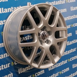 JUEGO DE LLANTAS BBS ORIGINALES VOLKSWAGEN GOLF IV EN 16" 2