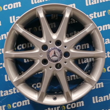 JUEGO DE LLANTAS ORIGINALES MERDECES EN 17"